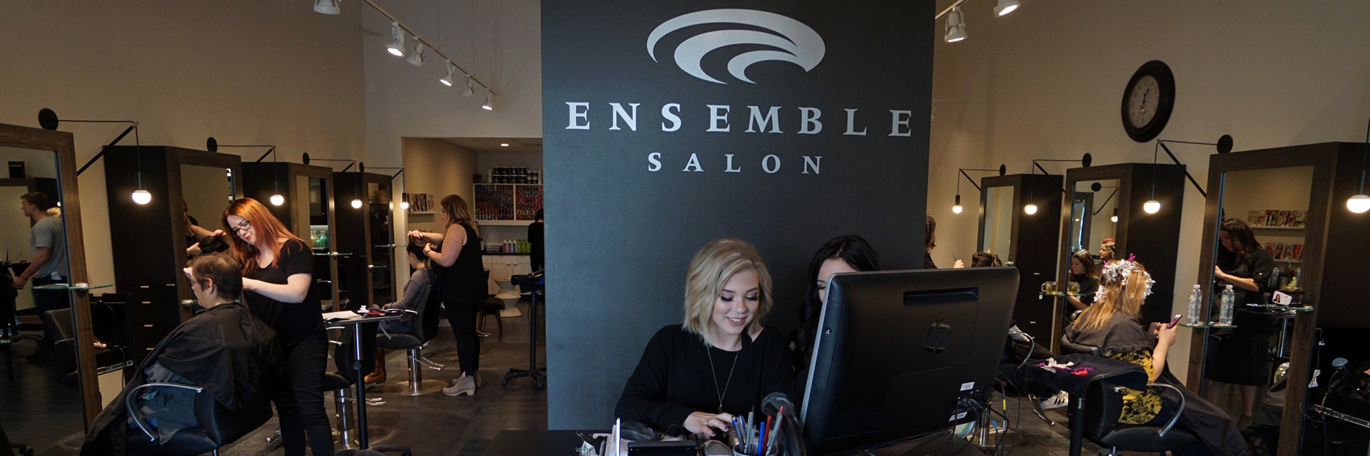 Darren Wood Ensemble Salon front desk