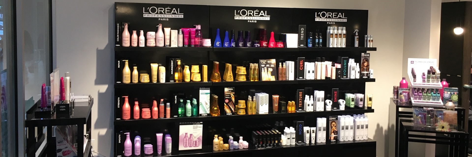 Darren Wood Ensemble Salon Ensemble Retail Area