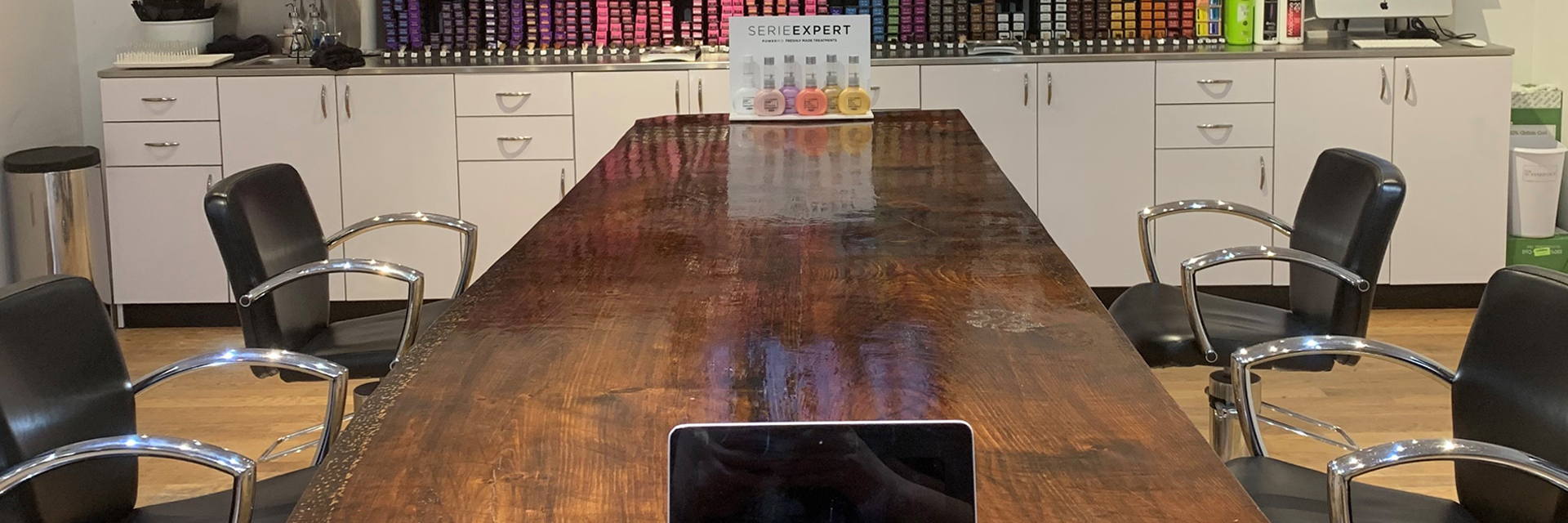 House of J Henry Salon Color Bar